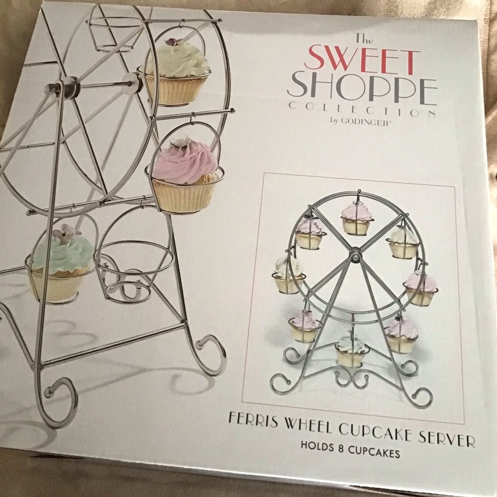 The sweet Shoppe Collection by Godinger Ferris Wheel Beautiful Cupcake D…